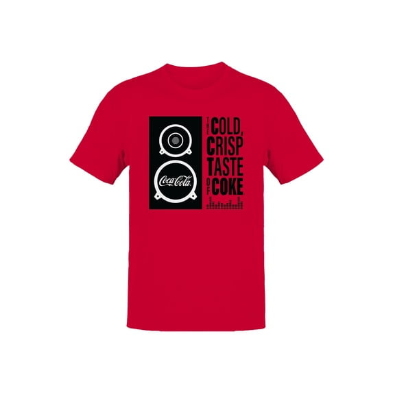 Officially Licensed Coca Cola Cold Crisp Taste Men's T-shirt