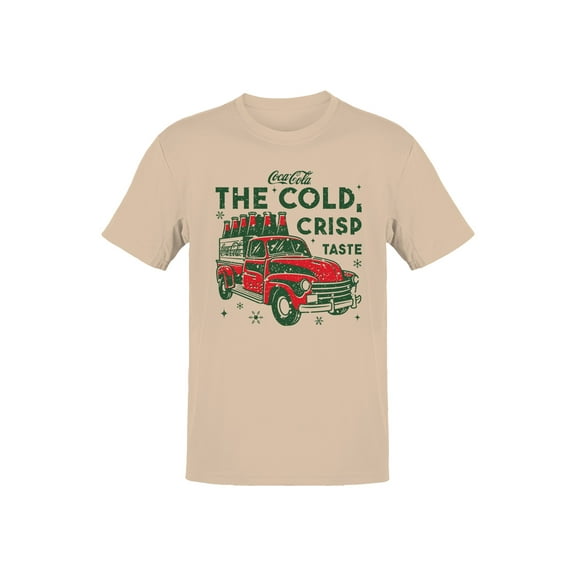 Officially Licensed Coca Cola Cold Crisp Vintage Men's T-shirt