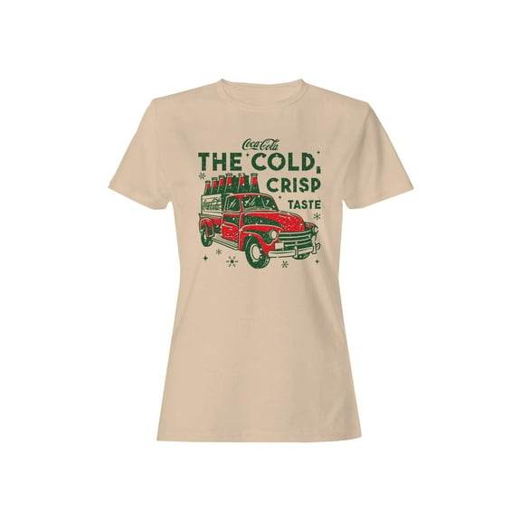 Officially Licensed Coca Cola Cold Crisp Vintage Women's T-shirt