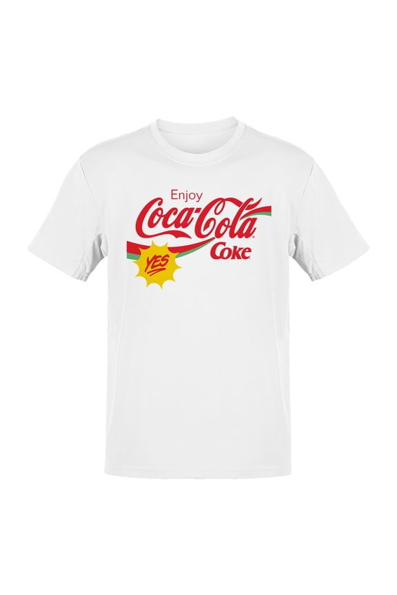 Officially Licensed Coca Cola Enjoy Coca-Cola Retro Logo Men's T-shirt