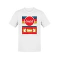 thumbnail image 1 of Officially Licensed Coca-Cola Enjoy Coke Classic Logo Retro Graphic Men's T-shirt, 1 of 3