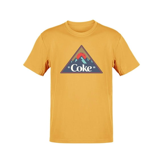 Officially Licensed Coca-Cola Fresh Coke Retro VHS 90s Vintage Men's T-shirt