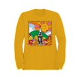 thumbnail image 1 of Officially Licensed Coca Cola Harmony Smiley Sun & Coca-Cola Men's Sweatshirt, 1 of 3