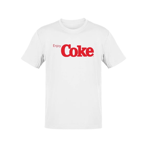Officially Licensed Coca-Cola Have a Coke and Smile Nostalgic Graphic Men's T-shirt