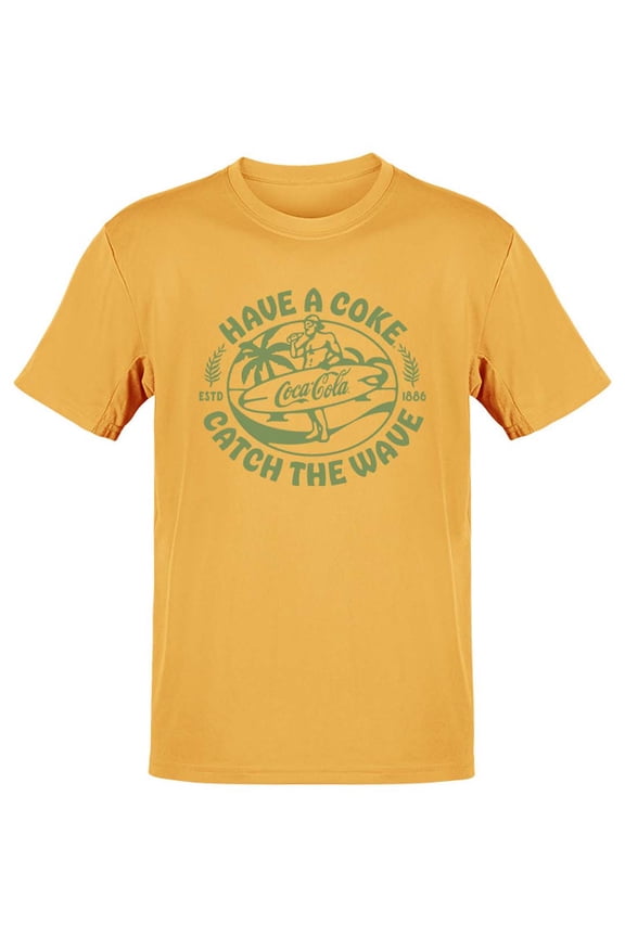 Officially Licensed Coca-Cola Highway Adventure Van Desert Classic Men's T-shirt