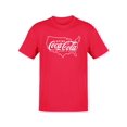 thumbnail image 1 of Officially Licensed Coca-Cola Highway Route Travel Map Logo Graphic Men's T-shirt, 1 of 3