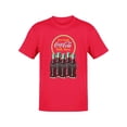 thumbnail image 1 of Officially Licensed Coca-Cola Ice Cold Bottles Vintage Logo Women's T-shirt, 1 of 3