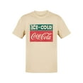 thumbnail image 1 of Officially Licensed Coca-Cola Ice-Cold Retro Distressed Logo Women's T-shirt, 1 of 3