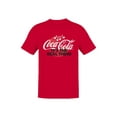 thumbnail image 1 of Officially Licensed Coca Cola Music: It's the Real Thing Men's T-shirt, 1 of 3