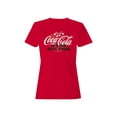 thumbnail image 1 of Officially Licensed Coca Cola Music: It's the Real Thing Women's T-shirt, 1 of 3