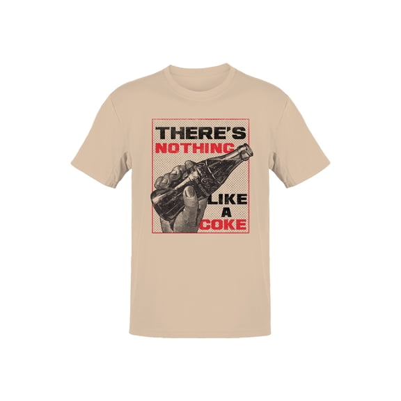 Officially Licensed Coca Cola Nothing Like a Coke Men's T-shirt