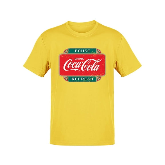 Officially Licensed Coca-Cola Pause Refresh Retro Sign Women's T-shirt