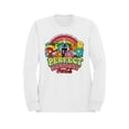 thumbnail image 1 of Officially Licensed Coca Cola Perfect Harmony Coca-Cola Rainbow Art Women's Sweatshirt, 1 of 3