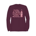 thumbnail image 1 of Officially Licensed Coca Cola Perfect Harmony Singing Design Women's Sweatshirt, 1 of 3
