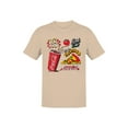thumbnail image 1 of Officially Licensed Coca Cola Perfect Together: Coke & Pizza Men's T-shirt, 1 of 3