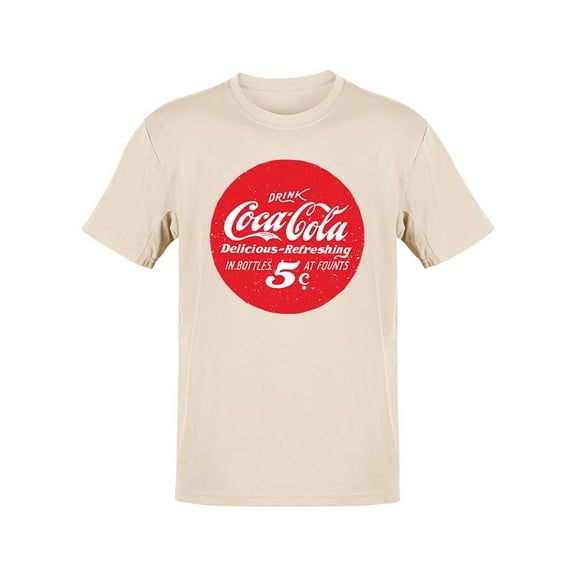 Officially Licensed Coca-Cola Retro 5¢ Bottle Cap Design Women's T-shirt