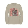 thumbnail image 1 of Officially Licensed Coca Cola Retro Americana Design Women's Sweatshirt, 1 of 3