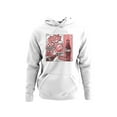 thumbnail image 1 of Officially Licensed Coca Cola Retro Coke Graphic: Enjoy Refreshing Fizz Women's Hoodie, 1 of 3