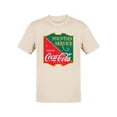 thumbnail image 1 of Officially Licensed Coca-Cola Retro Fountain Service Sign Men's T-shirt, 1 of 3