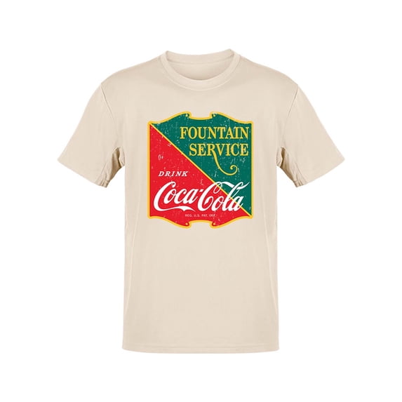 Officially Licensed Coca-Cola Retro Fountain Service Sign Women's T-shirt