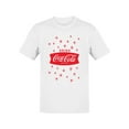 thumbnail image 1 of Officially Licensed Coca-Cola Snowflake Retro Design Men's T-shirt, 1 of 3