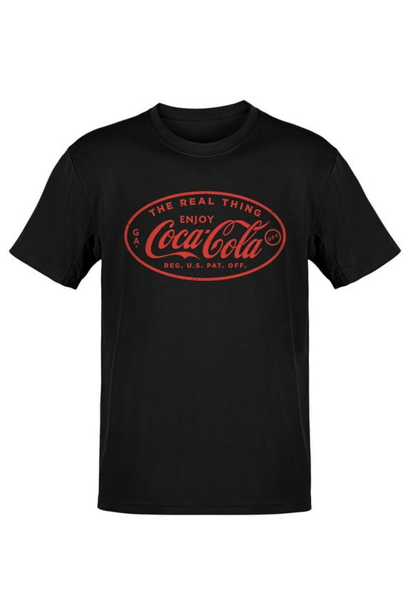 Officially Licensed Coca-Cola Summer Classic Retro Design Men's T-shirt