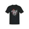 thumbnail image 1 of Officially Licensed Coca Cola Team Coca-Cola Soccer Splash Art Men's T-shirt, 1 of 3