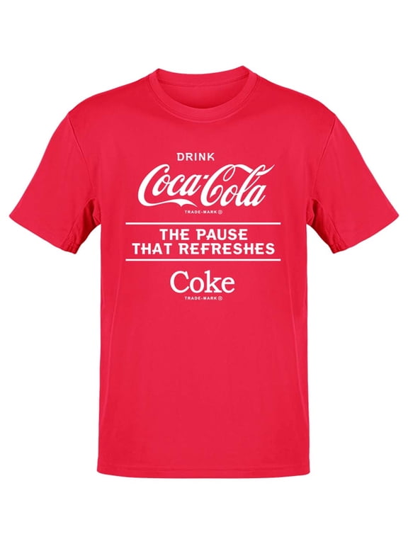 Officially Licensed Coca-Cola "The Pause That Refreshes" Women's T-shirt