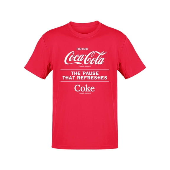 Officially Licensed Coca-Cola "The Pause That Refreshes" Women's T-shirt