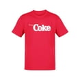 thumbnail image 1 of Officially Licensed Coca-Cola Tropical Palm Tree Enjoy Coke Men's T-shirt, 1 of 3