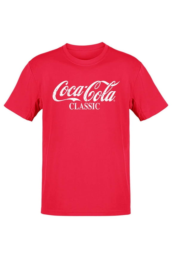 Officially Licensed Coca-Cola Tropical Palm Tree Enjoy Coke Men's T-shirt