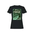 thumbnail image 1 of Officially Licensed Coca Cola Vintage Ad: Ice Cold Delight Women's T-shirt, 1 of 3