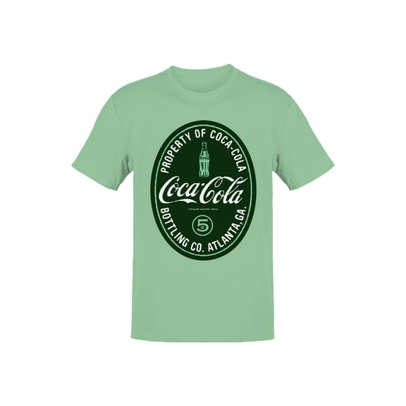 Officially Licensed Coca Cola Vintage Atlanta Design Men's T-shirt