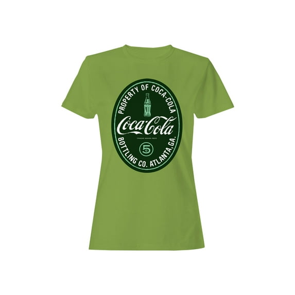 Officially Licensed Coca Cola Vintage Atlanta Design Women's T-shirt