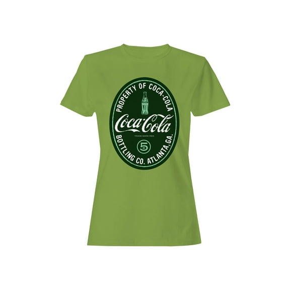 Officially Licensed Coca Cola Vintage Atlanta Design Women's T-shirt