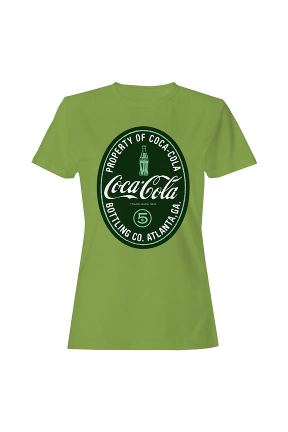 Officially Licensed Coca Cola Vintage Atlanta Design Women's T-shirt