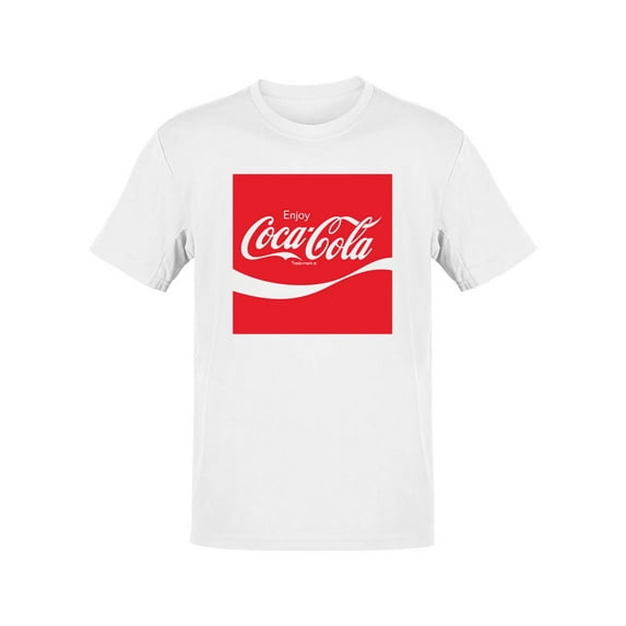 Officially Licensed Coca-Cola Vintage Cassette Tape Logo Retro Men's T-shirt