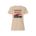 thumbnail image 1 of Officially Licensed Coca Cola World Tour Graphic Art Women's T-shirt, 1 of 3