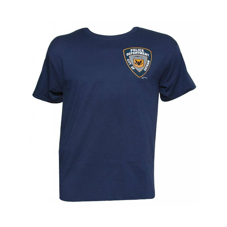 Officially Licensed DC Comics Batman Gotham City Police T Shirt M