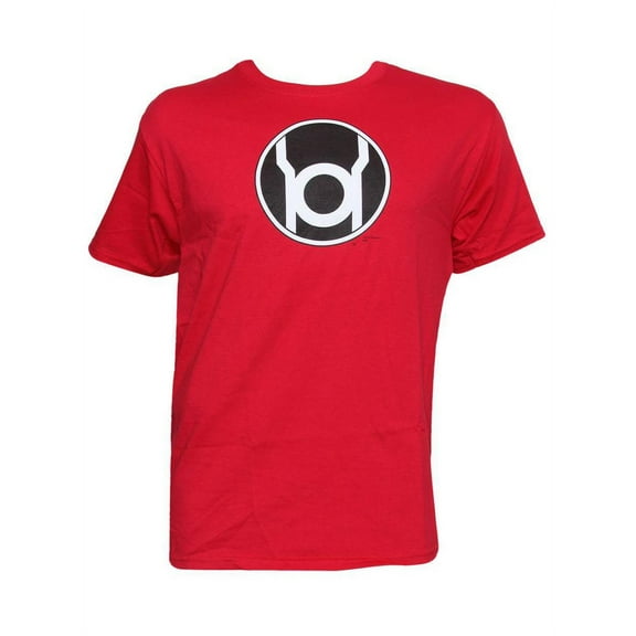Officially Licensed DC Comics Red Lantern Symbol T-Shirt, S