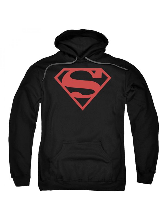 Superboy Hoodie Red Outline-2XLarge