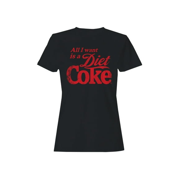 Officially Licensed Diet Coke All I Want is a Diet Coke Women's T-shirt