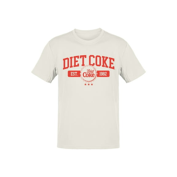 Officially Licensed Diet Coke Est. 1982 Red Men's T-shirt