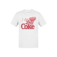 thumbnail image 1 of Officially Licensed Diet Coke I Love Diet Coke Heart Men's T-shirt, 1 of 3
