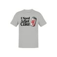 thumbnail image 1 of Officially Licensed Diet Coke I Need A Diet Coke Men's T-shirt, 1 of 3