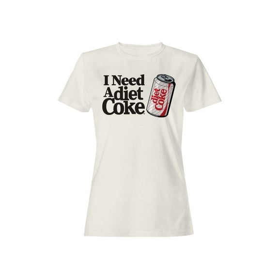 Officially Licensed Diet Coke I Need A Diet Coke Women's T-shirt