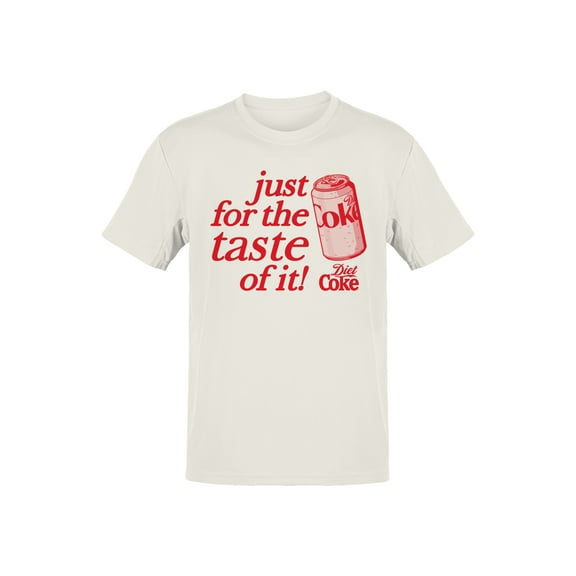 Officially Licensed Diet Coke Just for the Taste Men's T-shirt