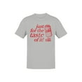thumbnail image 1 of Officially Licensed Diet Coke Just for the Taste of Diet Coke Men's T-shirt, 1 of 3