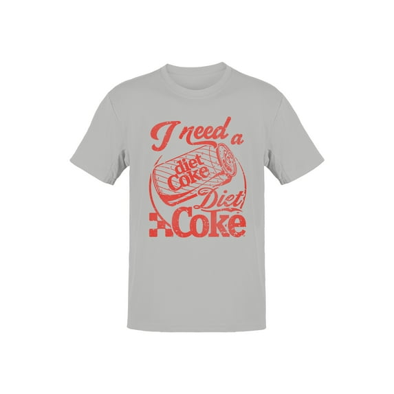 Officially Licensed Diet Coke Need a Diet Coke Vintage Men's T-shirt