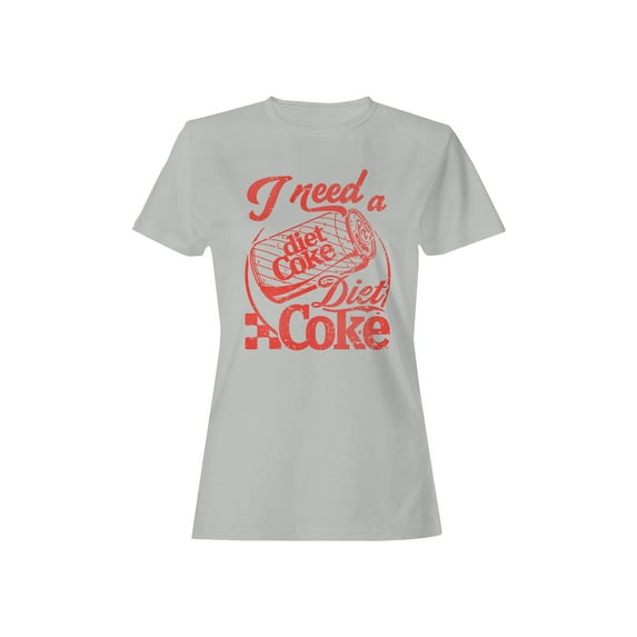 Officially Licensed Diet Coke Need a Diet Coke Vintage Women's T-shirt